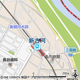 埼玉県加須市向古河628-13周辺の地図