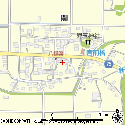 埼玉県児玉郡美里町関468周辺の地図