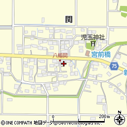 埼玉県児玉郡美里町関466周辺の地図