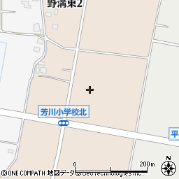 長野県松本市野溝東2丁目7周辺の地図