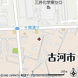 茨城県古河市関戸1637周辺の地図