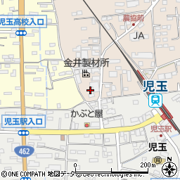 埼玉県本庄市児玉町吉田林1周辺の地図