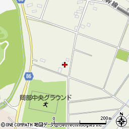 埼玉県深谷市山河85周辺の地図