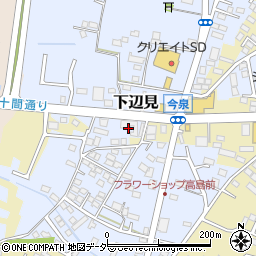茨城県古河市下辺見2185周辺の地図