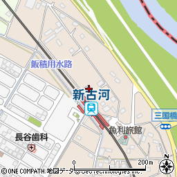 埼玉県加須市向古河628周辺の地図
