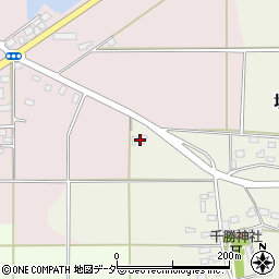 茨城県下妻市坂井134-1周辺の地図