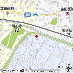 埼玉県深谷市上野台1周辺の地図