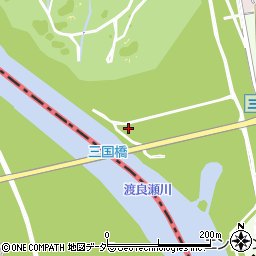 三国橋周辺の地図