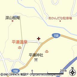 湯元館周辺の地図