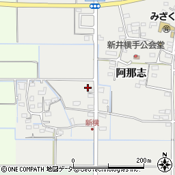 埼玉県児玉郡美里町阿那志701-4周辺の地図
