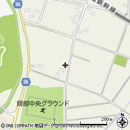 埼玉県深谷市山河86-2周辺の地図