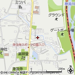 群馬県藤岡市浄法寺1021周辺の地図