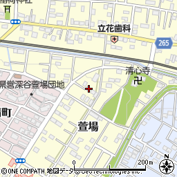 埼玉県深谷市萱場426周辺の地図