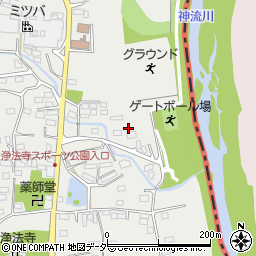 群馬県藤岡市浄法寺1007周辺の地図