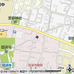 埼玉県深谷市国済寺524周辺の地図