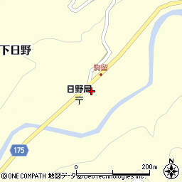 群馬県藤岡市下日野2269-1周辺の地図