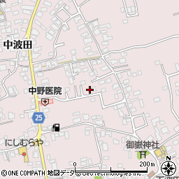 長野県松本市波田下波田5148-3周辺の地図