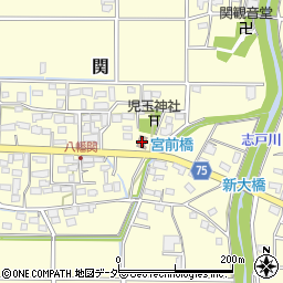 関集会所周辺の地図
