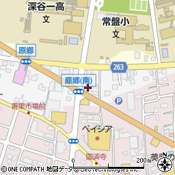 埼玉県深谷市原郷2150周辺の地図
