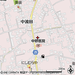 長野県松本市波田下波田5122周辺の地図