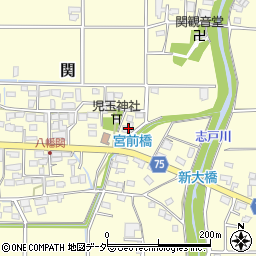 埼玉県児玉郡美里町関360周辺の地図