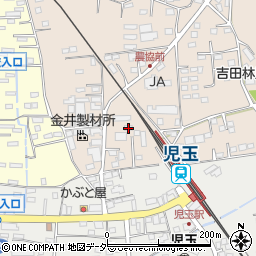 埼玉県本庄市児玉町吉田林9周辺の地図