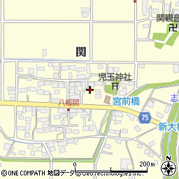 埼玉県児玉郡美里町関378周辺の地図