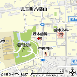 茂木歯科医院周辺の地図