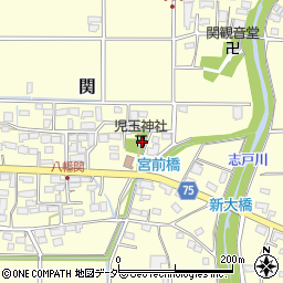 埼玉県児玉郡美里町関374周辺の地図