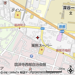 埼玉県深谷市原郷2119周辺の地図
