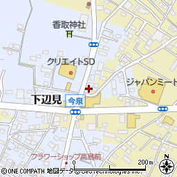 茨城県古河市下辺見2231周辺の地図