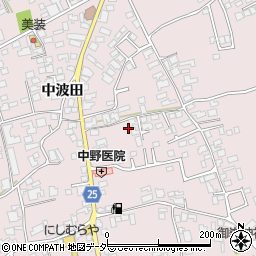 長野県松本市波田下波田5137-3周辺の地図