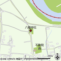 八幡神社周辺の地図