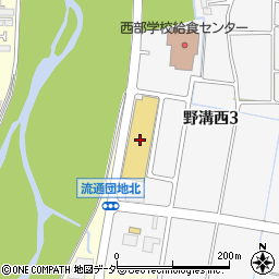 八十二銀行綿半スーパーセンター松本芳川店 ＡＴＭ周辺の地図