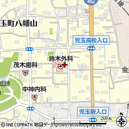 鈴木外科病院周辺の地図