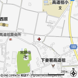 茨城県下妻市高道祖周辺の地図