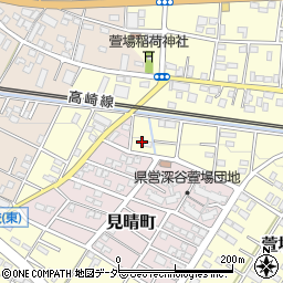 埼玉県深谷市萱場210周辺の地図