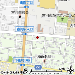 株式会社三越　古河店周辺の地図