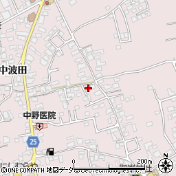長野県松本市波田下波田5156周辺の地図