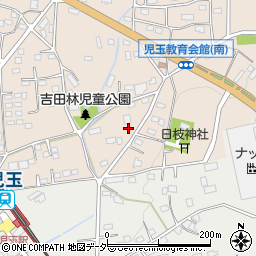 埼玉県本庄市児玉町吉田林68周辺の地図