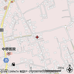 長野県松本市波田下波田5909周辺の地図