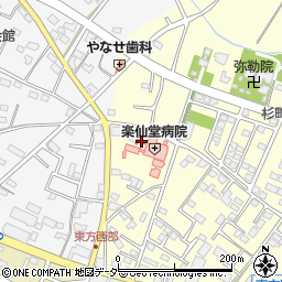 埼玉県深谷市東方2100周辺の地図