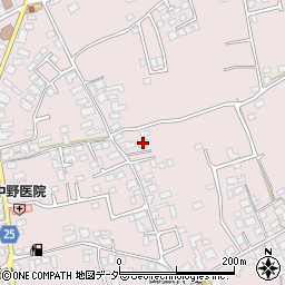 長野県松本市波田下波田5908周辺の地図
