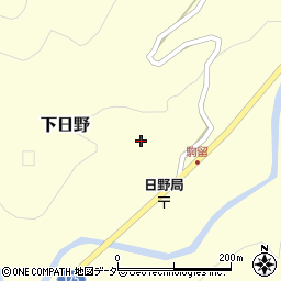 群馬県藤岡市下日野甲-2205周辺の地図