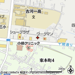 ファミリーマート古河旭町店周辺の地図