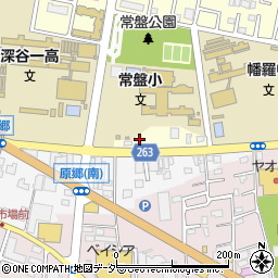 埼玉県深谷市常盤町27周辺の地図