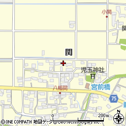埼玉県児玉郡美里町関385周辺の地図