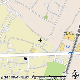 茨城県古河市上辺見256-4周辺の地図