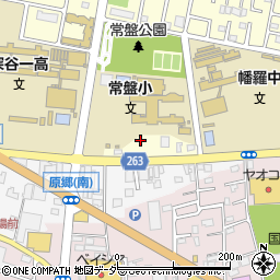 埼玉県深谷市常盤町28周辺の地図