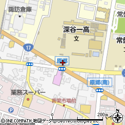 埼玉県深谷市常盤町19周辺の地図